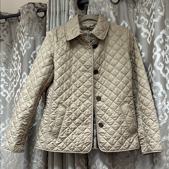 Burberry Brit Quilted Puffer Jacket Size Medium - Picture 3 of 13